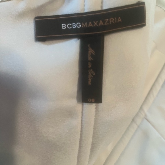 BCBG MaxAzria Jacquard Strapless Dress, Size 8 - Picture 11 of 14